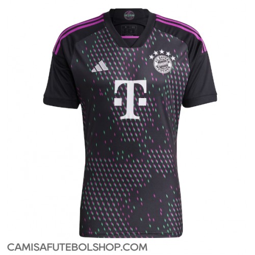 Camisa de time de futebol Bayern Munich Replicas 2º Equipamento 2023-24 Manga Curta